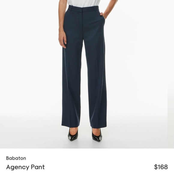 SOLD: NWT Aritzia Agency Pant - Picture 3 of 3